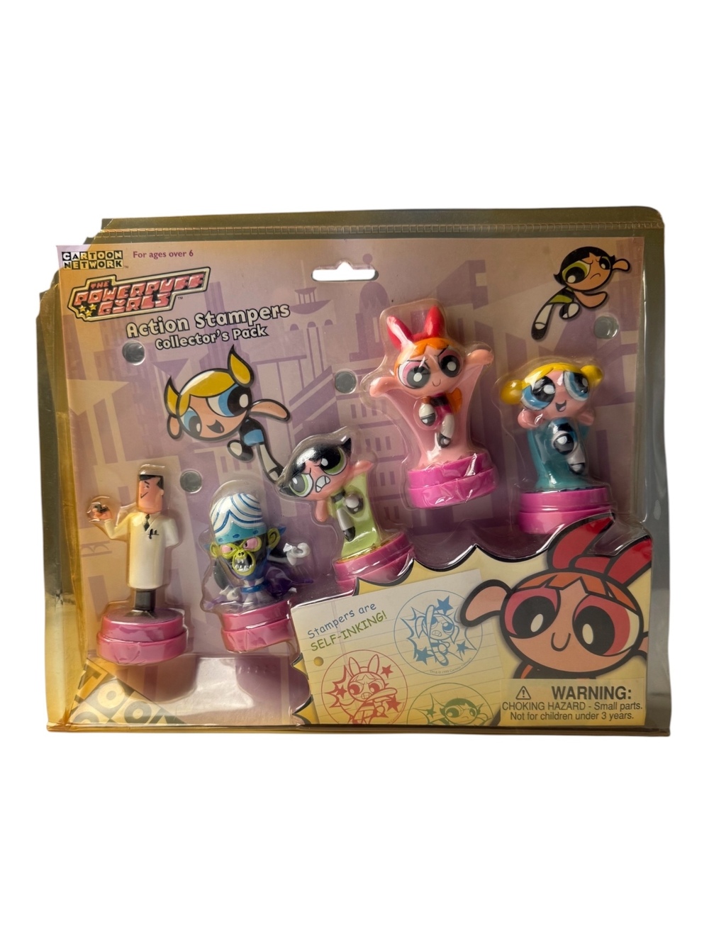 The Powerpuff Girls Action Stampers Collector's Pack